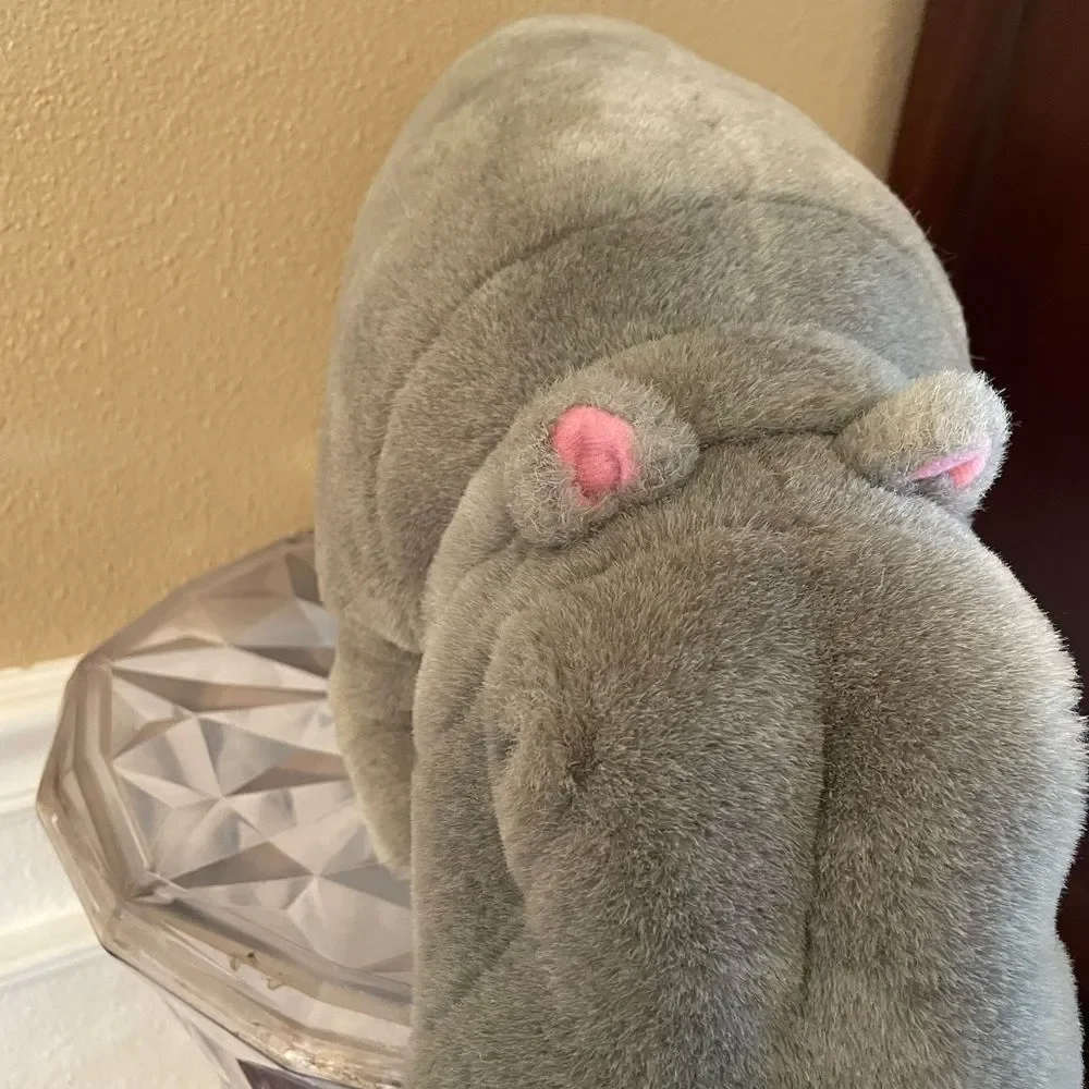 Plush Hippo Small of the Wild 1995 Plush Hippo 16 inch